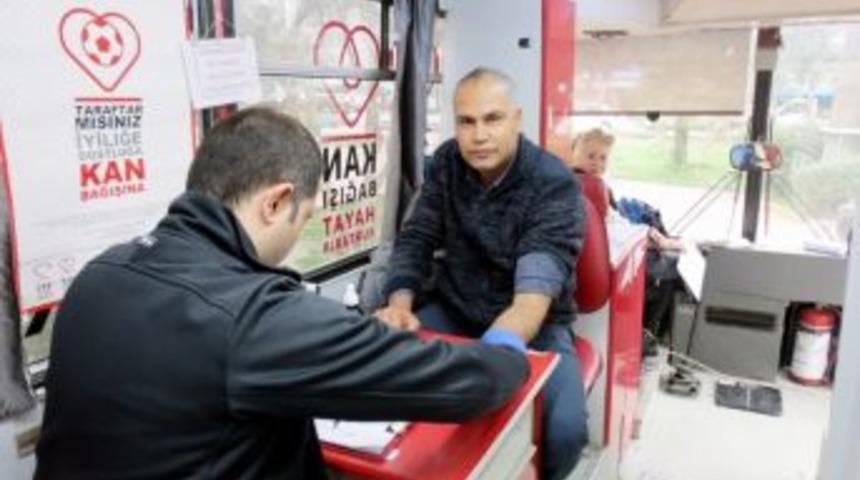 Mudanyalılar Kan Vermek İçin Yarıştı