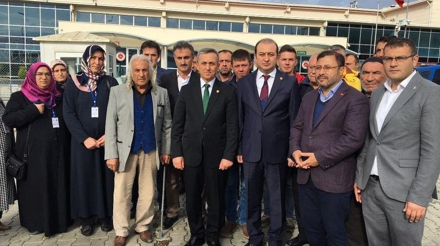 Ak Partili Milletvekilleri Tuskon Davasını Yakından Takip Etti