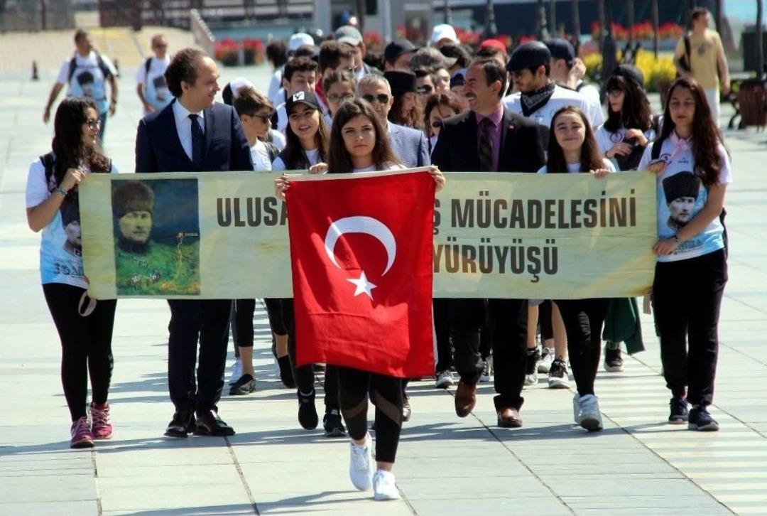 10. Ulusal Kurtuluş M&uuml;cadelesi Anma Y&uuml;r&uuml;y&uuml;ş&uuml; Başladı