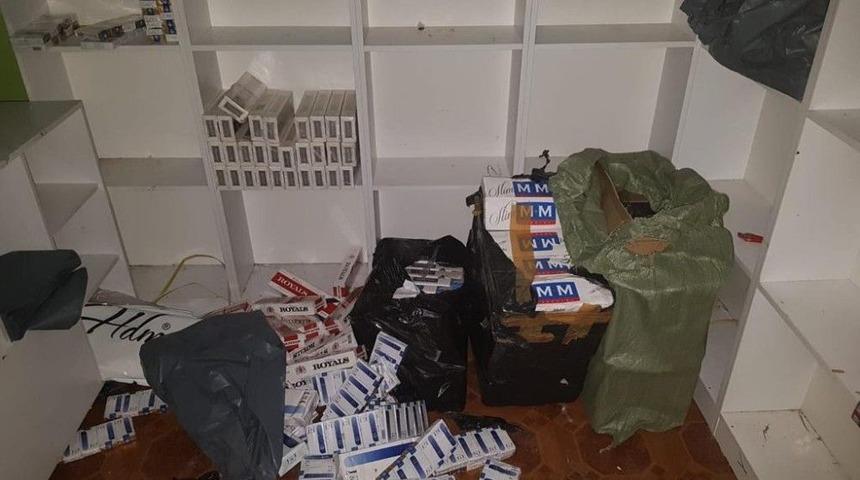 Polis Ekiplerinden T&uuml;t&uuml;n Ka&ccedil;ak&ccedil;ılarına Operasyon