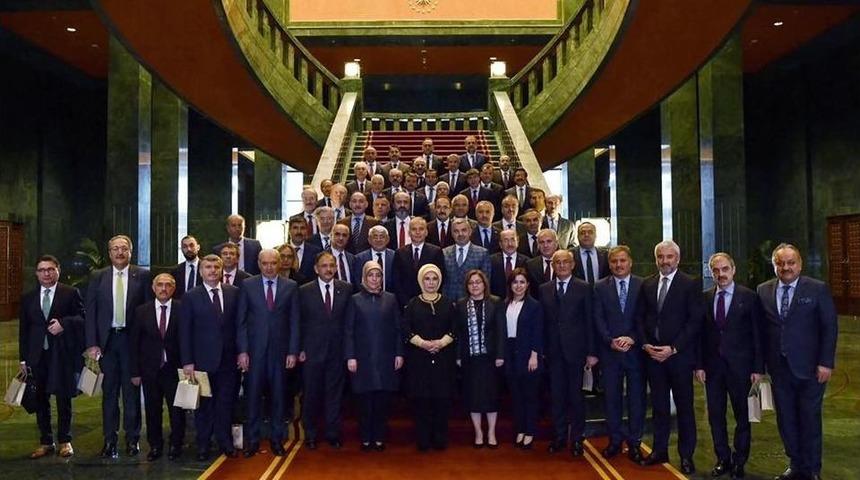 Başkan, Cumhurbaşkanlığı K&uuml;lliyesi&rsquo;ndeki &rsquo;sıfır Atık Projesi&rsquo; Toplantısına Katıldı