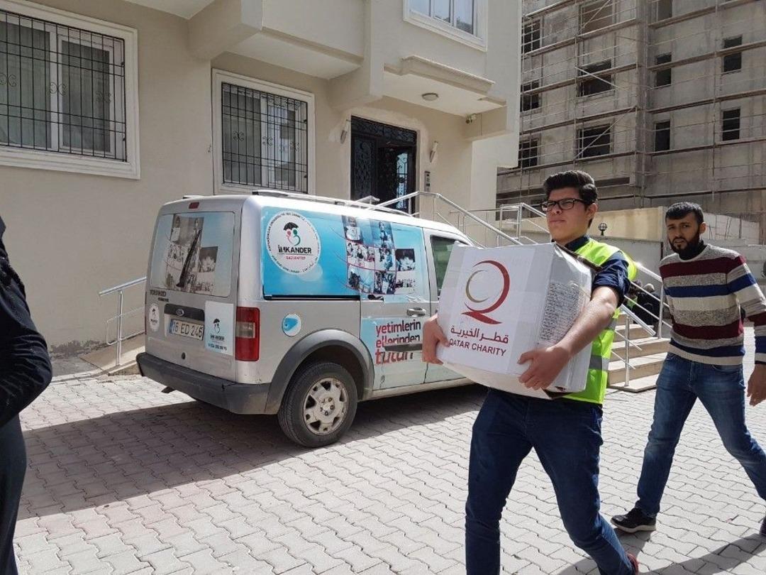 Gaziantep&rsquo;te 400 Aileye Gıda Yardımı Yapıldı