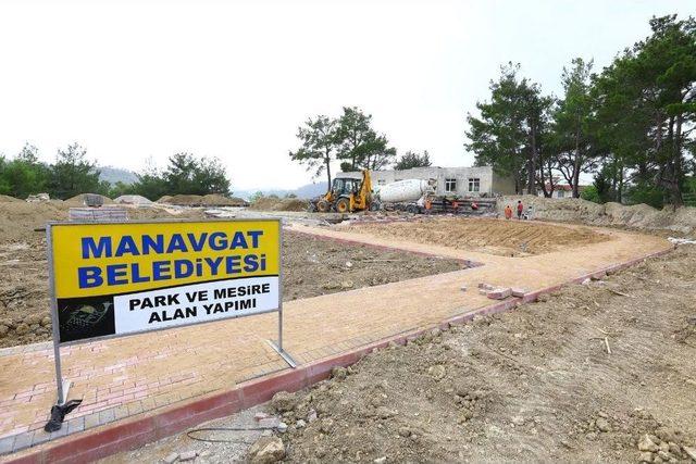 Manavgat Çolaklı Ve Değirmenli’ye Modern Park