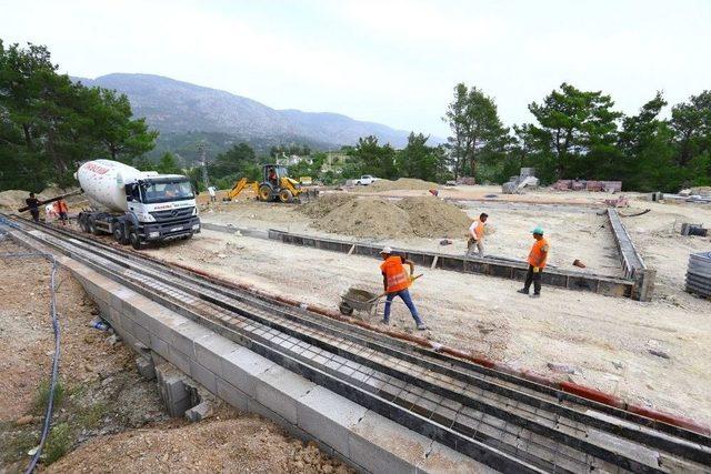 Manavgat Çolaklı Ve Değirmenli’ye Modern Park