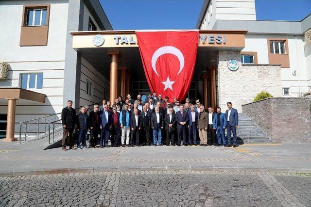 Gönüllü Kültür Teşekkülleri Başkan Palancıoğlu’nu Ziyaret Etti