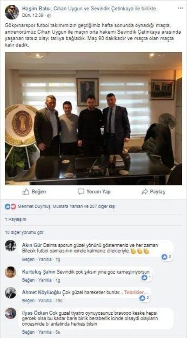 Olaylı Maçın Tarafları Barıştı