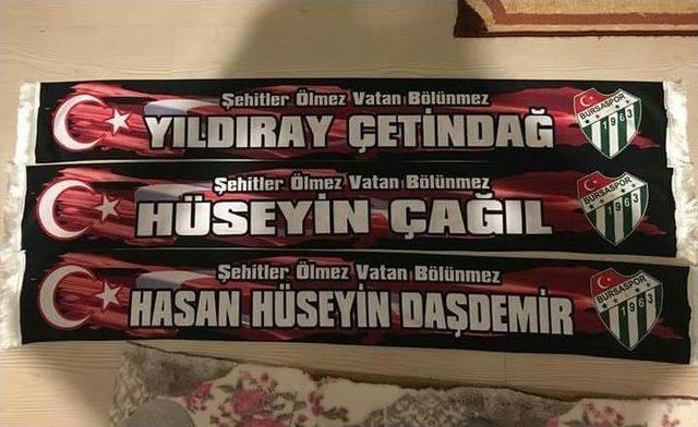 Bursaspor Taraftarı Ramazan’da Şehitleri Unutmadı