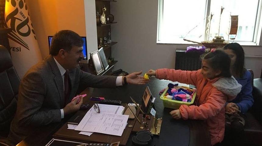 &Ouml;zel &Ouml;ğrenciler Başkan Cankul&rsquo;u Ziyaret Etti