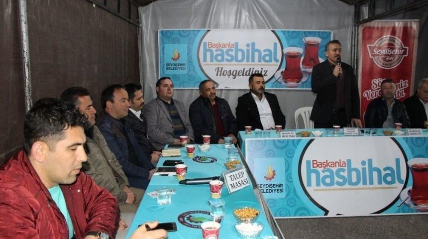 Başkan Tutal, Karakavak Mahallesi Sakinleri İle Buluştu