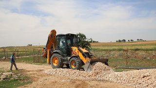 Haliliye’de Yol Yapım Çalışmaları Sürüyor