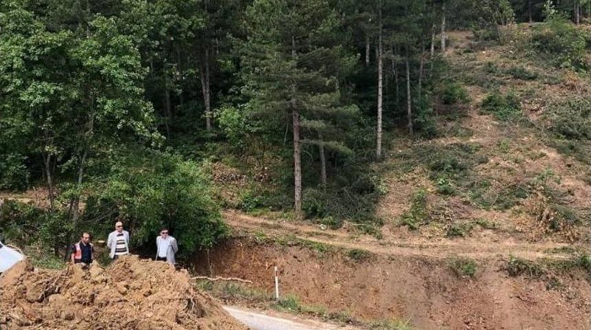 Ahi Dağının 4&rsquo;&uuml;nc&uuml; Etap Yol &Ccedil;alışmaları Başladı