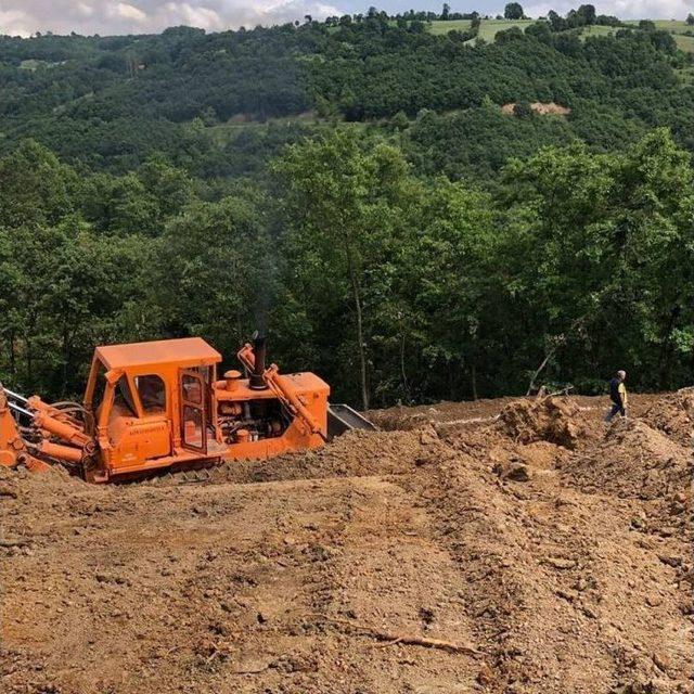 Ahi Dağının 4’üncü Etap Yol Çalışmaları Başladı