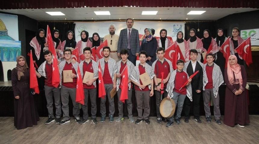 &Uuml;rd&uuml;n&rsquo;de Arap&ccedil;a &Ouml;ğrendiler, D&uuml;nyaya Kud&uuml;s Mesajı Verdiler