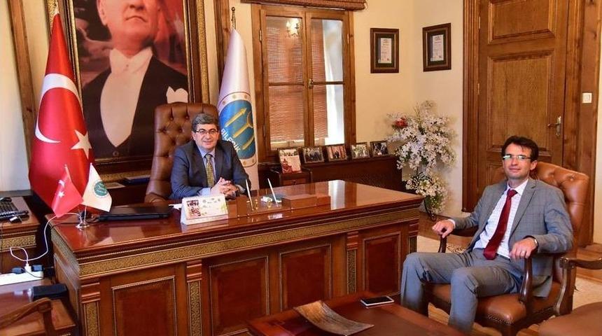 Başkan Tuna, Başkan Can’la Bir Araya Geldi