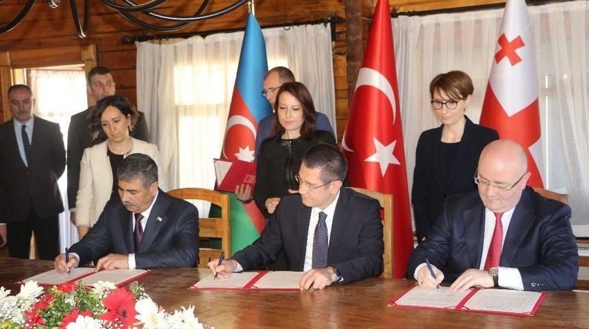 T&uuml;rkiye, Azerbaycan Ve G&uuml;rcistan Savunma Bakanları Giresun&rsquo;da Yaylada Buluştu...(3)