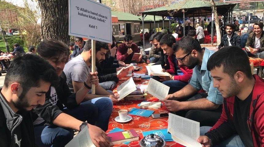 Bing&ouml;l&rsquo;de Kitap Okuma Etkinliği