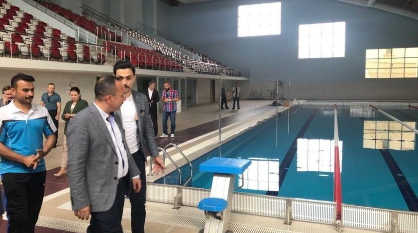 Siirt&rsquo;te Yarı Olimpik Y&uuml;zme Havuzu Hizmete Giriyor
