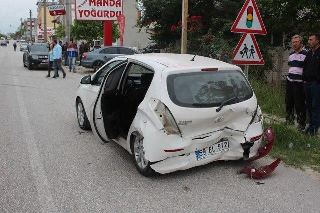 Tekirdağ’da Trafik Kazası: 5 Yaralı