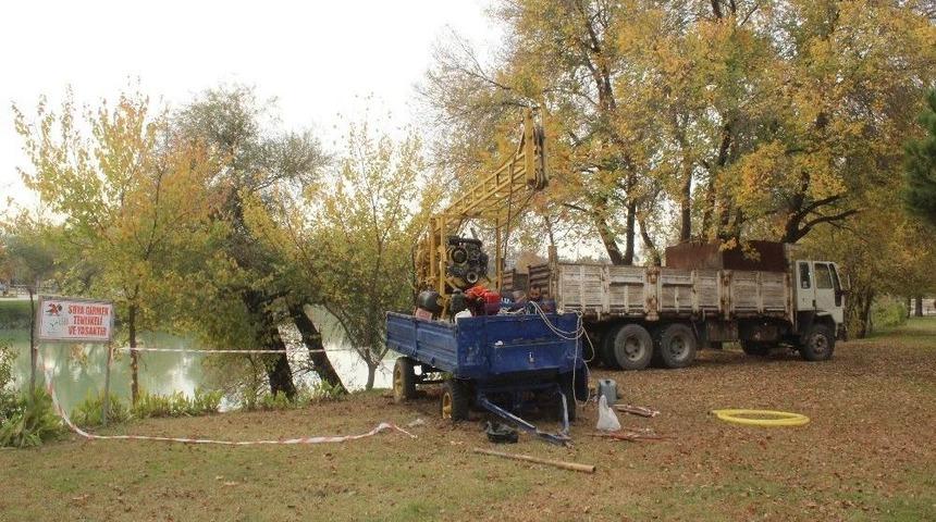 Manavgat Irmağına Yaya K&ouml;pr&uuml;s&uuml;