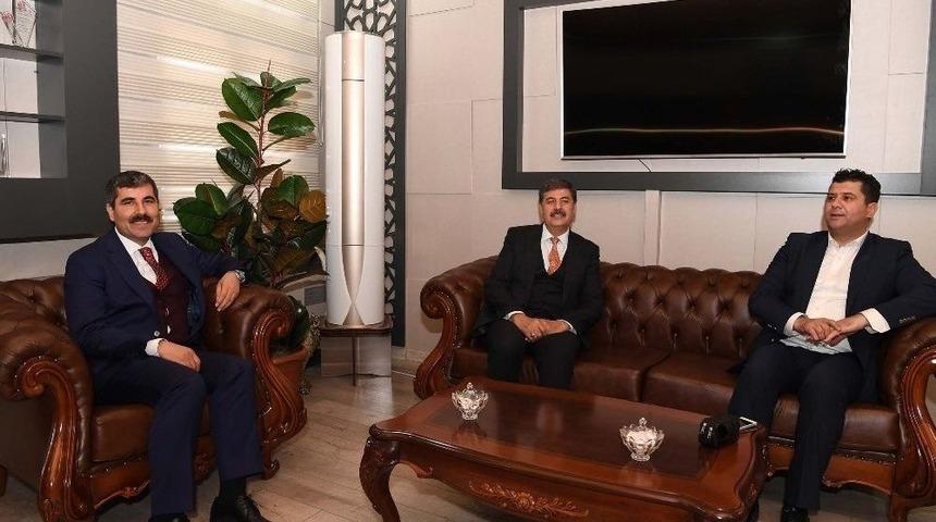 Başkan Asya, Milletvekili Ekinci&rsquo;ye Belediyenin Projelerini Tanıttı