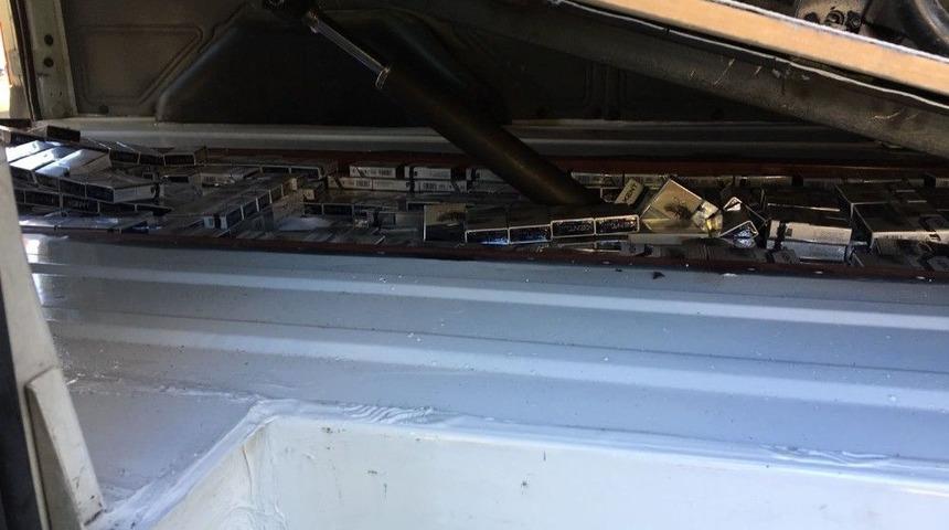 &Ouml;zel B&ouml;lmedeki Ka&ccedil;ak Sigaralar Ele Ge&ccedil;irildi