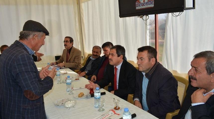 Başkan Eser Muhtarların Taleplerini Dinledi