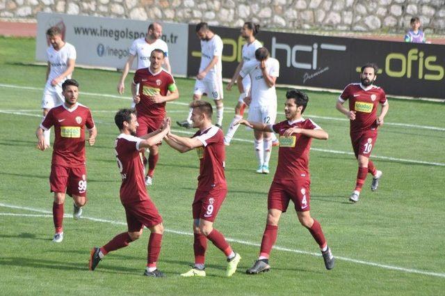 Spor Toto 2. Lig: İnegölspor: 2 - Kastamonu 1966: 1