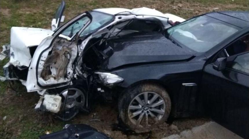 Otobanda Korkutan Kaza