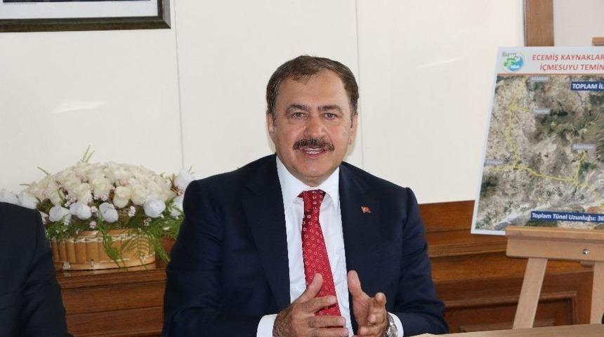 Bakan Eroğlu Niğde Ve Aksaray İ&ccedil;in M&uuml;jde Verdi