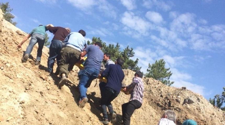 Sulama Kanalına D&uuml;şen 3 İş&ccedil;i Yaralandı