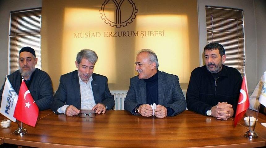 Rekt&ouml;r &Ccedil;omaklı, M&uuml;siad&rsquo;da Ger&ccedil;ekleştirilen Toplantıya Katıldı