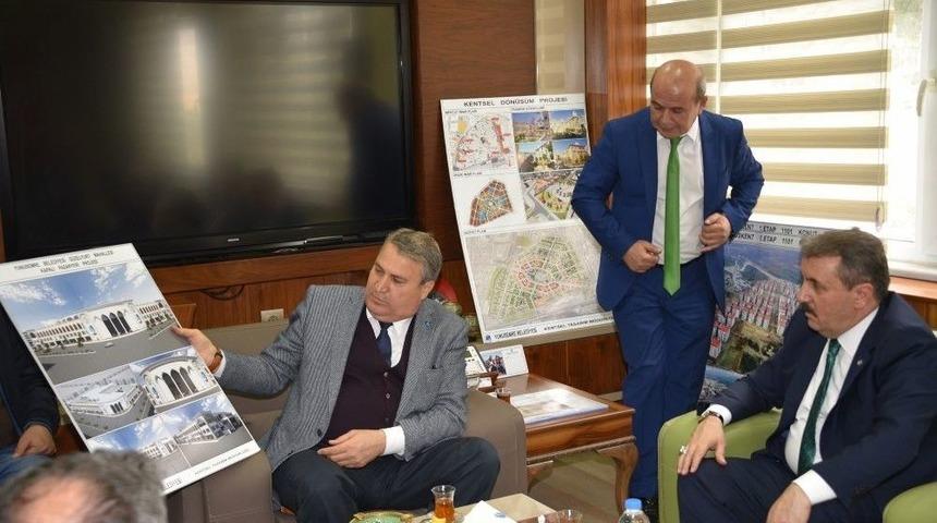 Bbp Genel Başkanı Destici&rsquo;den Başka &Ccedil;er&ccedil;i&rsquo;ye Ziyaret