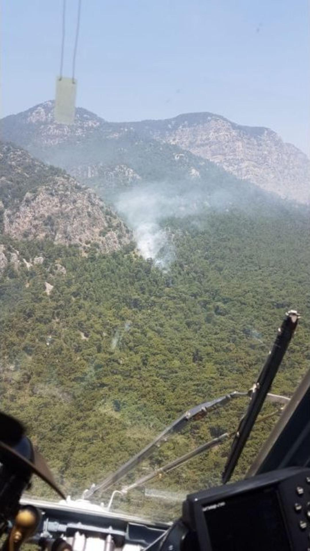 Muğla’da Orman Yangını
