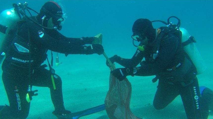 Bodrum Adaboğazı Koyu Tertemiz Oldu
