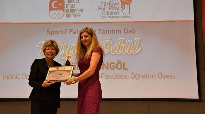 H&uuml;lya Berktaş Bing&ouml;l&rsquo;e Olimpiyat &Ouml;d&uuml;l&uuml;