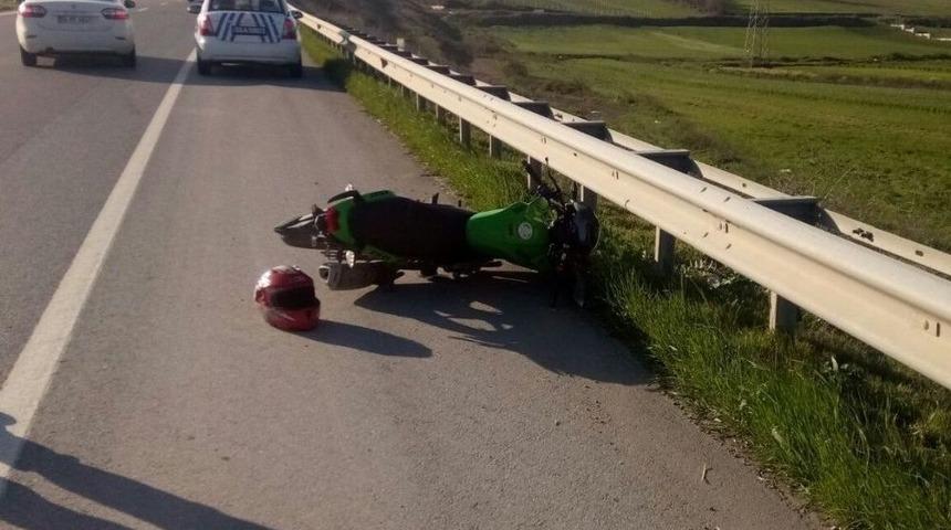 Bafra&rsquo;da Kaza: 1 Yaralı