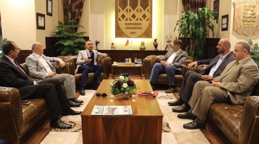 Irak Yükseköğretim Bakanlığı’ndan Kbü’ye Ziyaret
