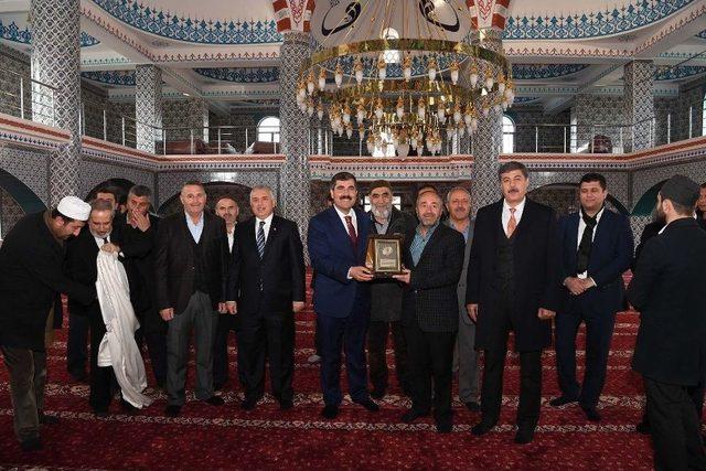 Başkan Asya, Camii Açılışına Katıldı