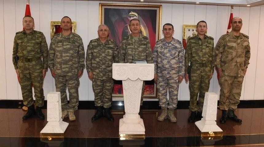 Genelkurmay Başkanı Akar, Malatya&rsquo;da Denetlemelerde Bulundu