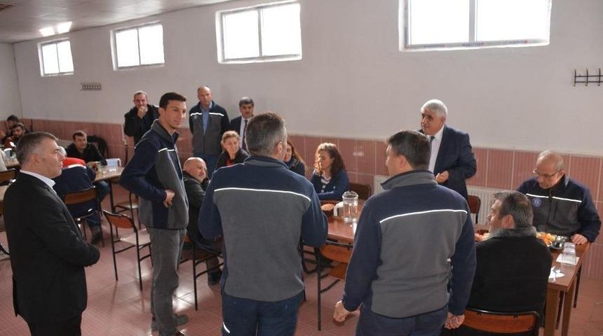 Sorgun Belediye Başkanı Şimşek Madencilerle Buluştu