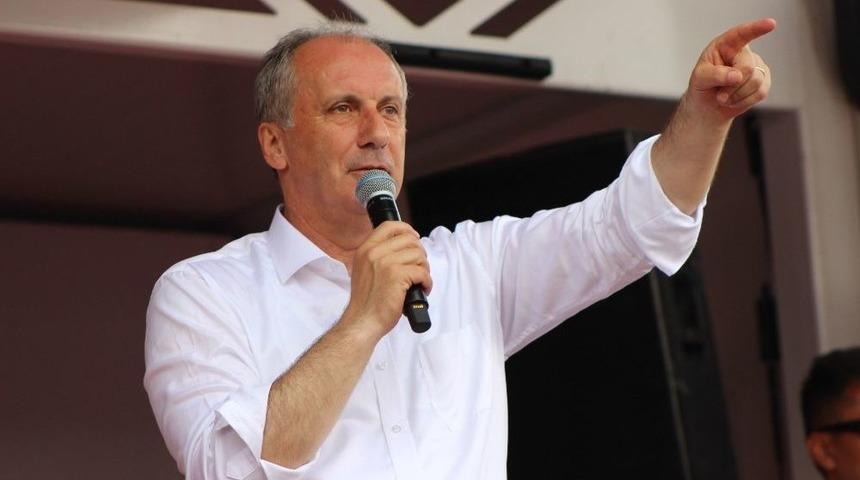 Cumhurbaşkanı Adayı Muharrem İnce Erzincan&rsquo;da Konuştu