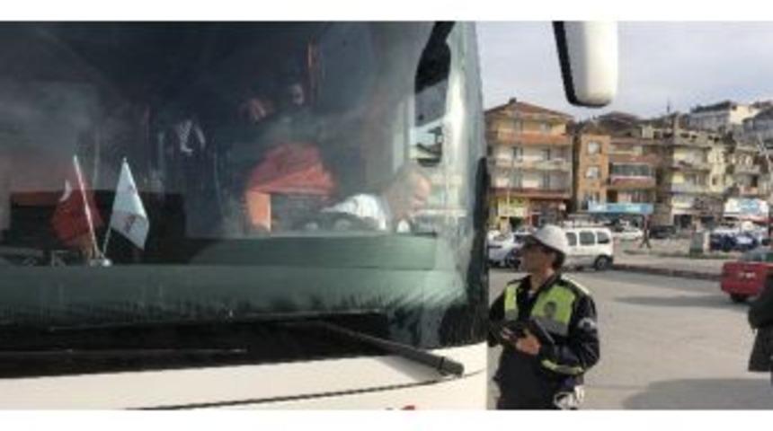 Alaplı’da Yolcu Otobüslerine Sıkı Denetim