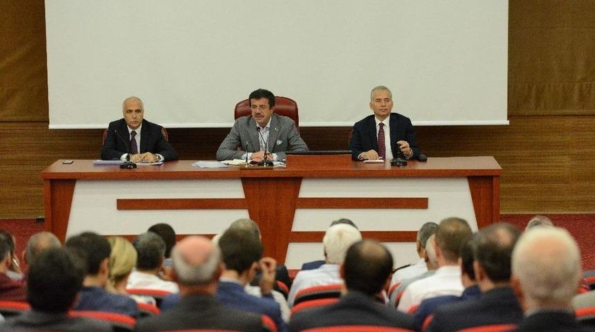 Bakan Zeybekci Muhtarlar İle Bir Araya Geldi