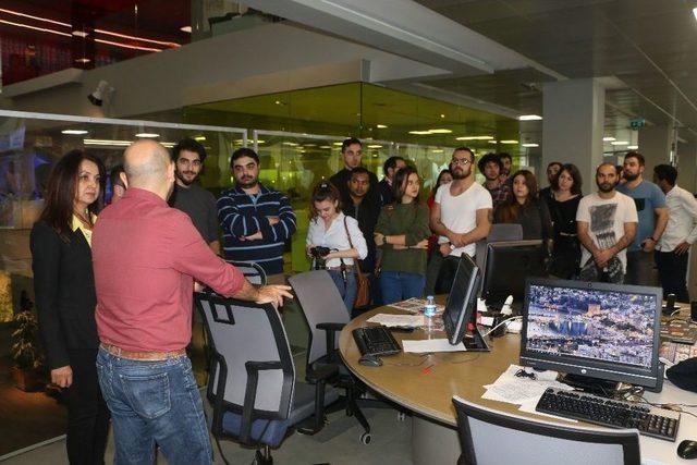 İletişim Bilimleri Fakültesi Öğrencilerinden Medya Kuruluşlarına Ziyaret