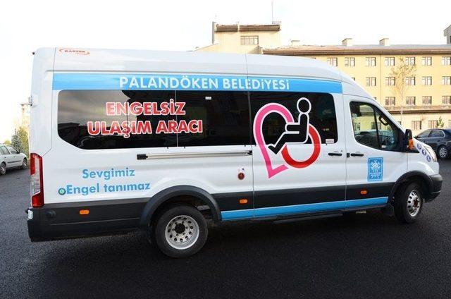 Palandöken Belediyesi Engelliler İçin Özel Araç Aldı