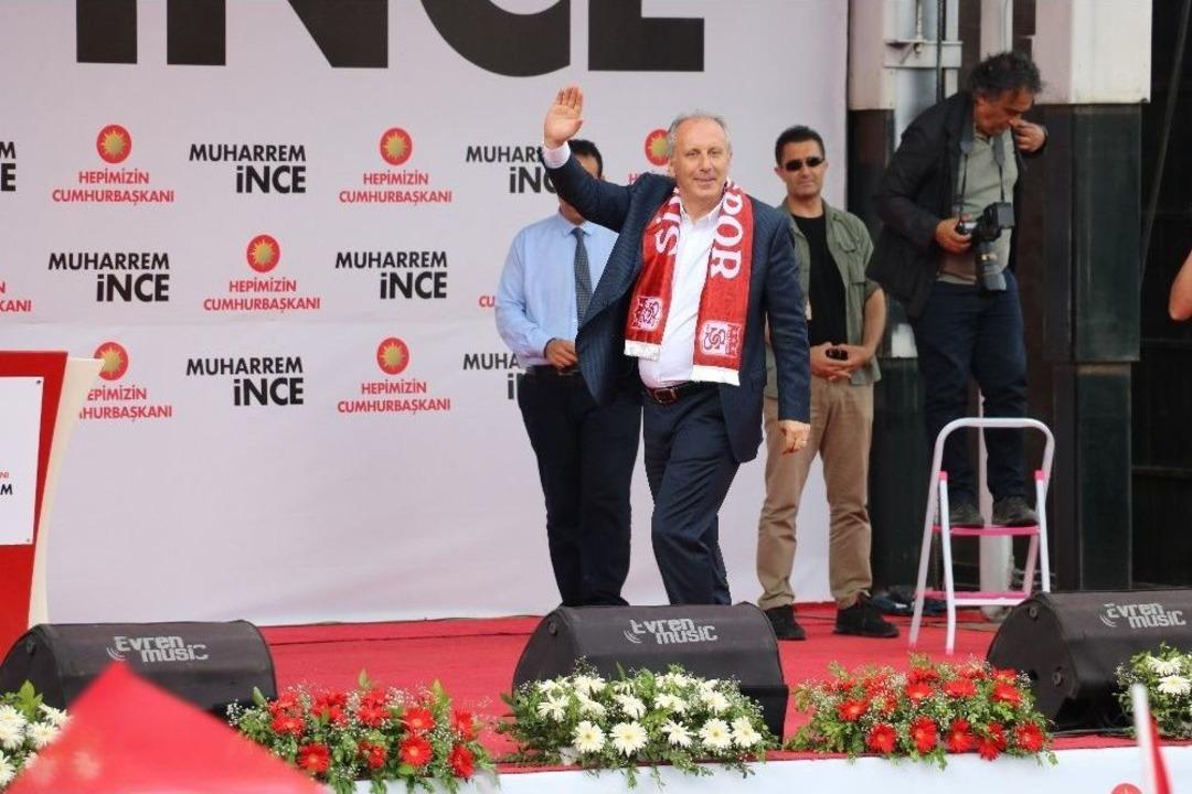 Muharrem İnce Sivas&rsquo;ta