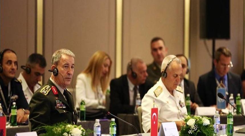 Genelkurmay Başkanı Akar, 12&rsquo;nci Balkan &Uuml;lkeleri Genelkurmay Başkanları Konferansına Katıldı