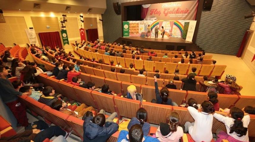 Çocuklar, "pamuk Dede Ve Torunları" İle Hem Eğlendi Hem Öğrendi