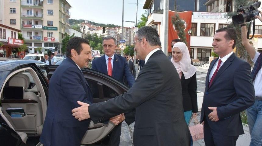 Suudi Arabistan B&uuml;y&uuml;kel&ccedil;isi El Khereiji Kızılcahamam&rsquo;ı Ziyaret Etti