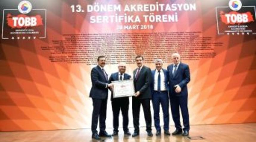 Ato Başkanı Baran: &rsquo;&rsquo;ato&rsquo;nun Beş Yıldızlı Hizmet Kalitesi Tescillendi&rsquo;&rsquo;